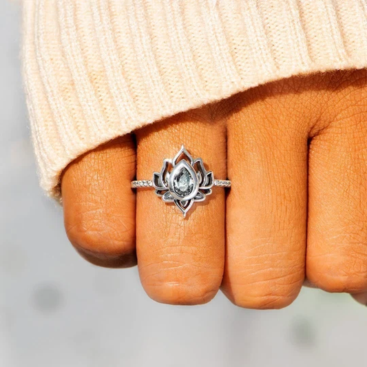 The Meaning Behind a Lotus Ring: Let Go and Begin Again