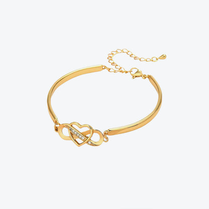 Infinity Heart Bond Bracelet