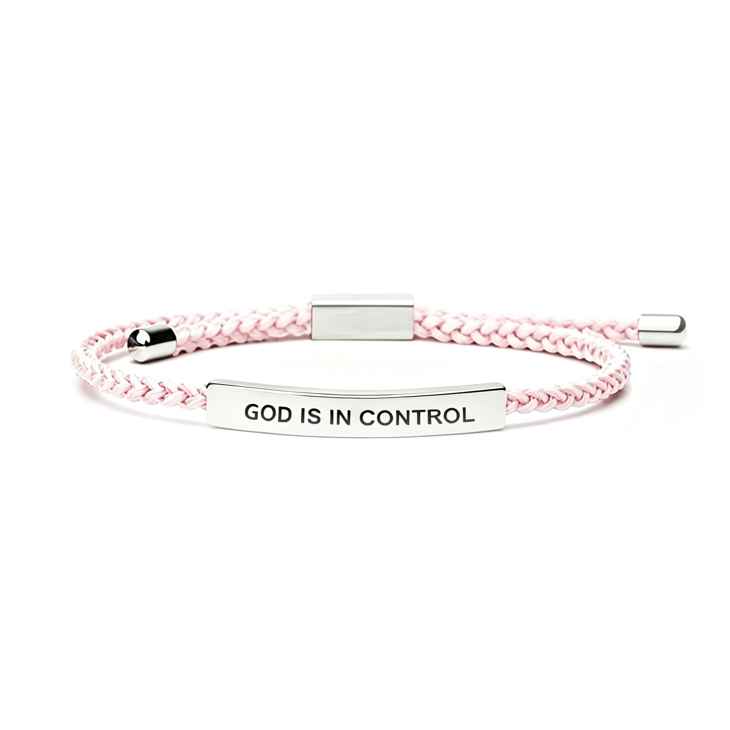 God Is In Control Tube Bracelet