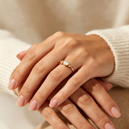 Glow‑Detail Matching Rings‑forever us
