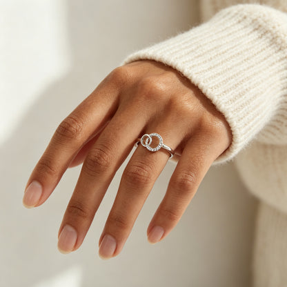 Double Cross  Ring/Double Circle  Ring