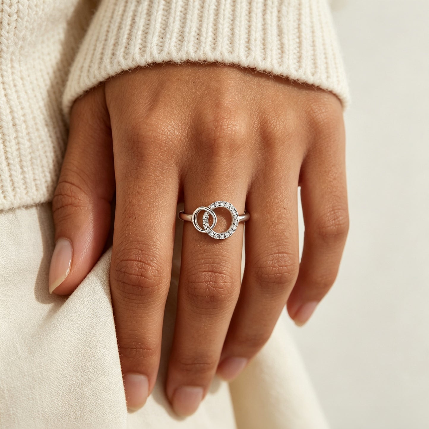 Double Cross  Ring/Double Circle  Ring