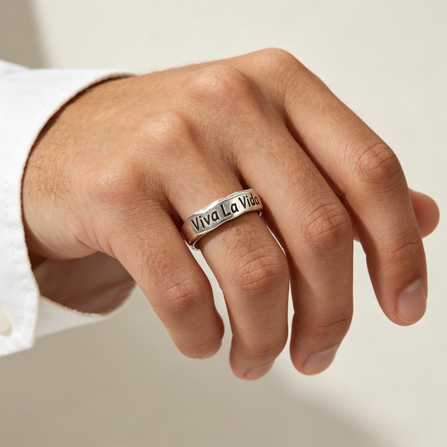 Viva La Vida Open Ring-Live Fearlessly