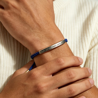 Don't Let The Hard Days Win Inspire Accent Bracelet