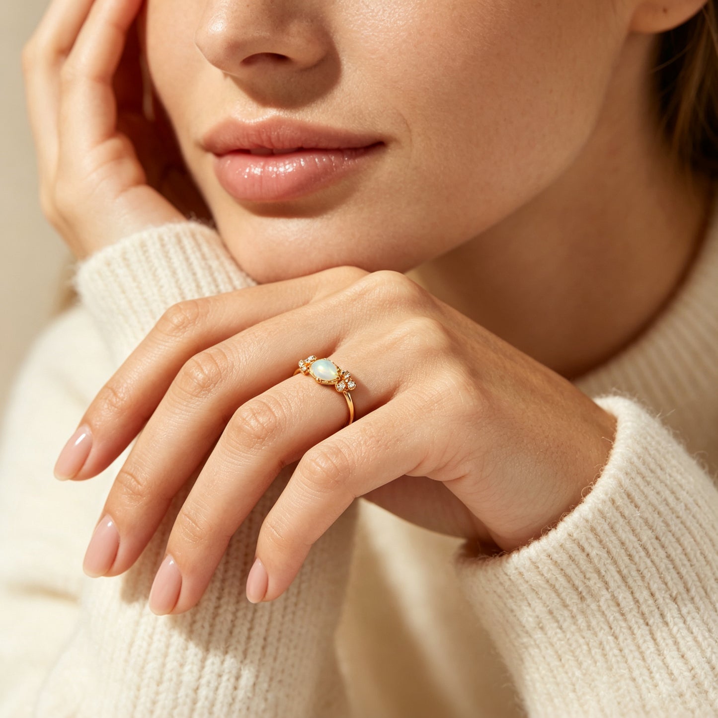 Glow‑Detail Matching Rings‑forever us