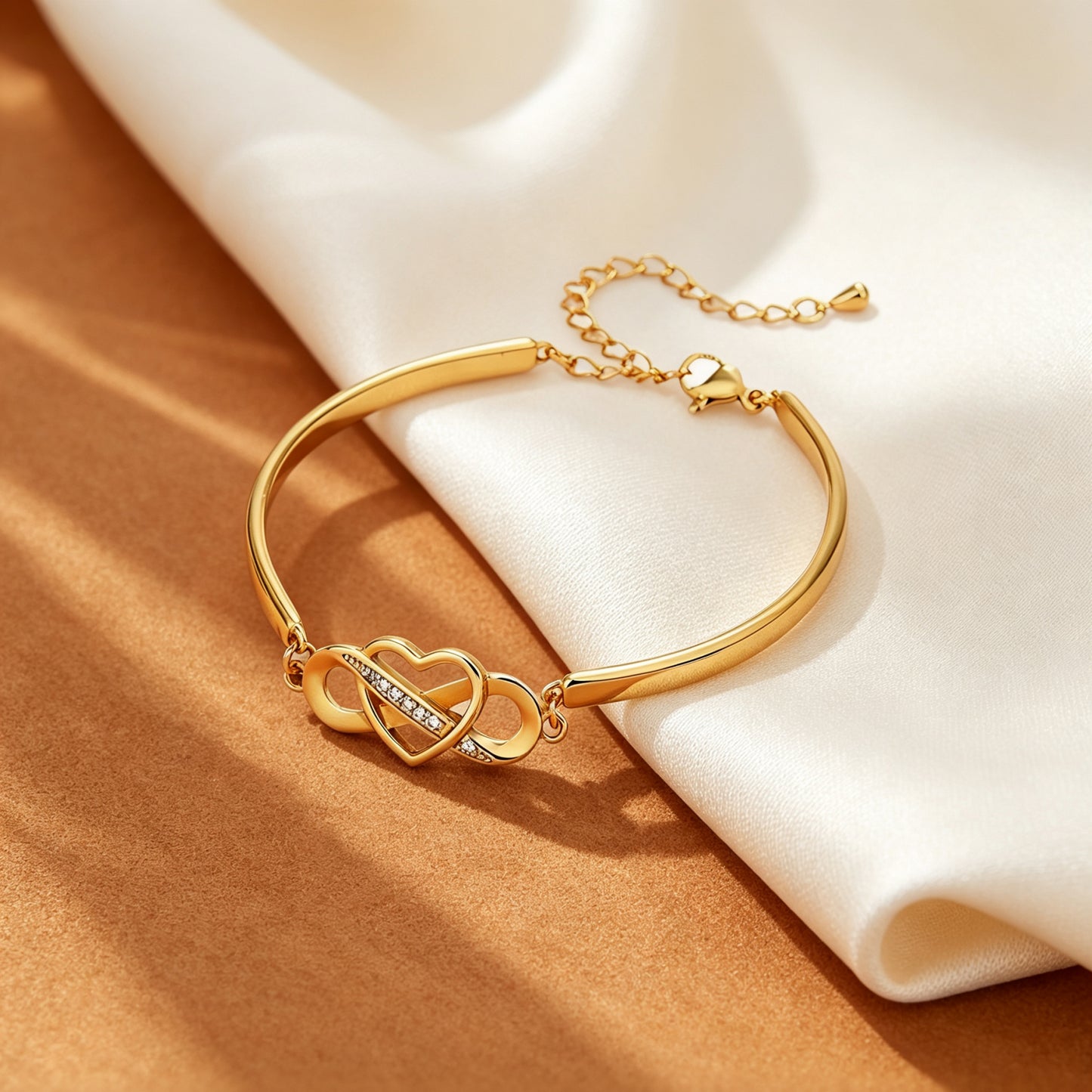 Infinity Heart Bond Bracelet