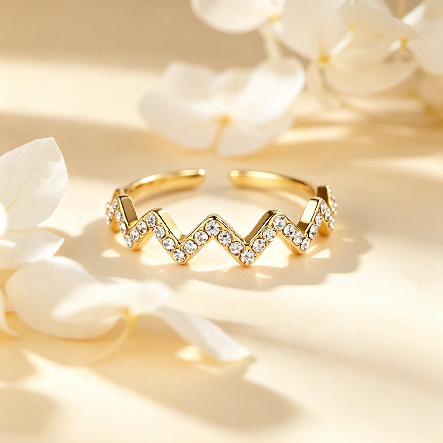 Ripple of Life Ring/Wave Ring
