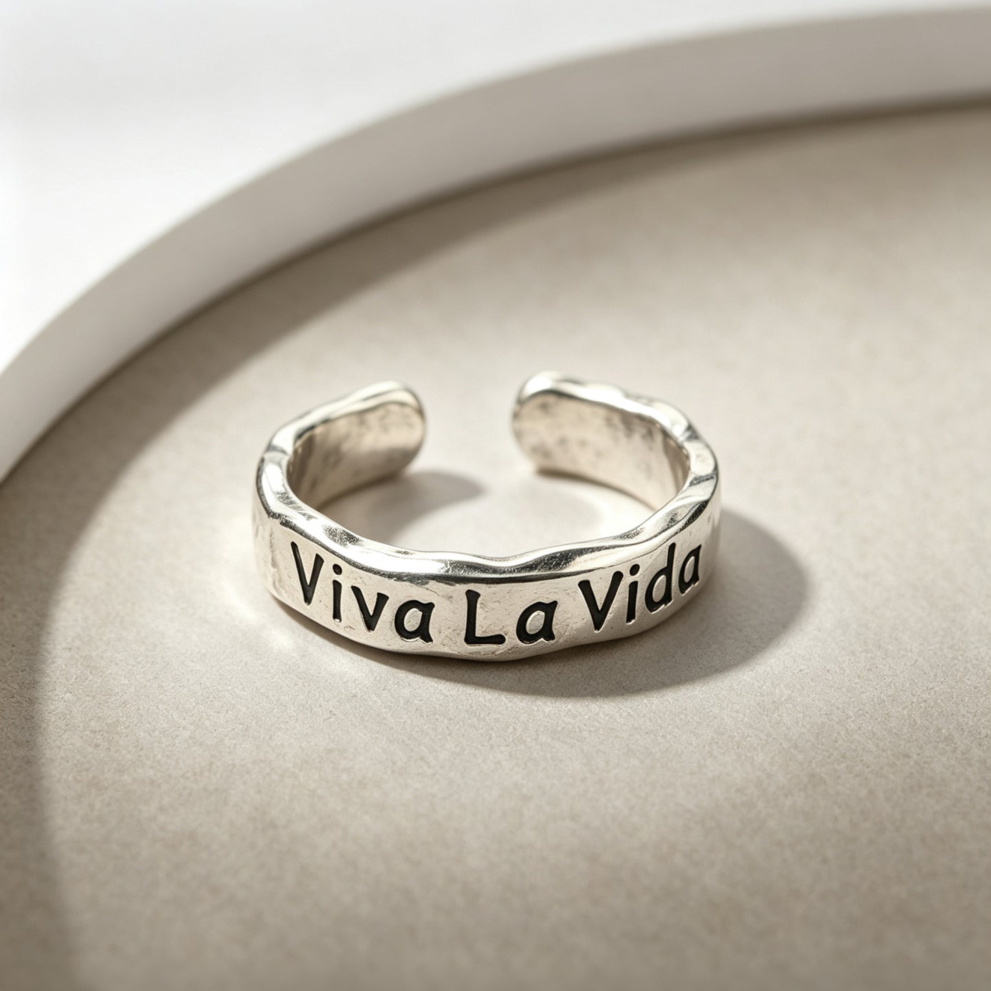 Viva La Vida Open Ring-Live Fearlessly