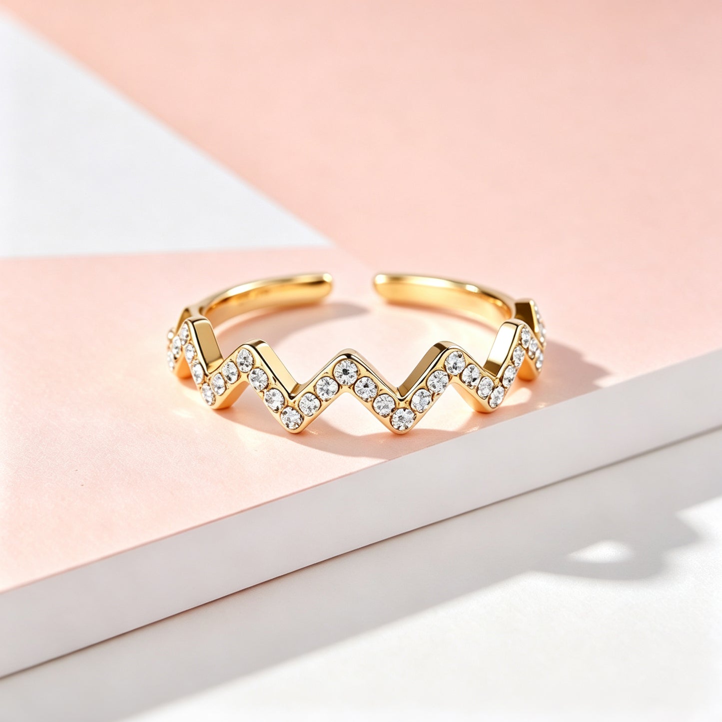 Ripple of Life Ring/Wave Ring