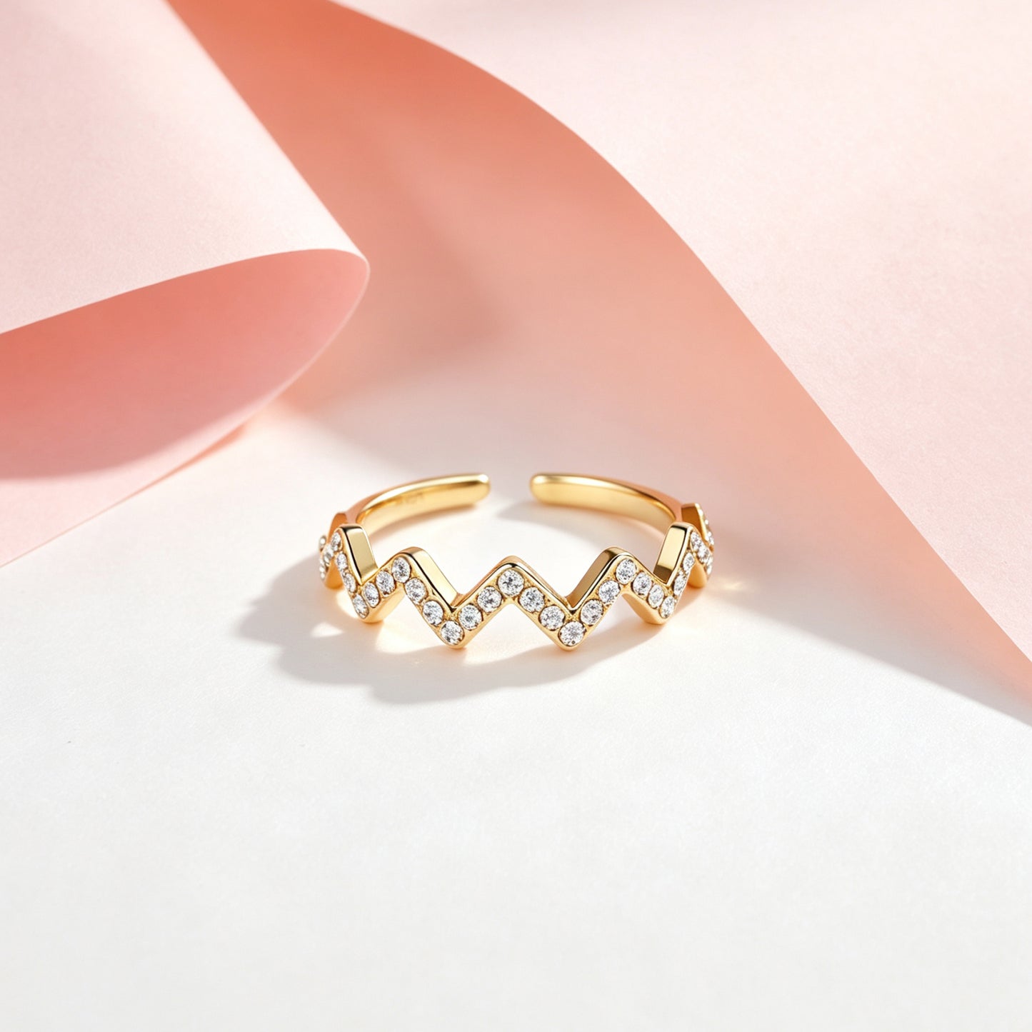 Ripple of Life Ring/Wave Ring