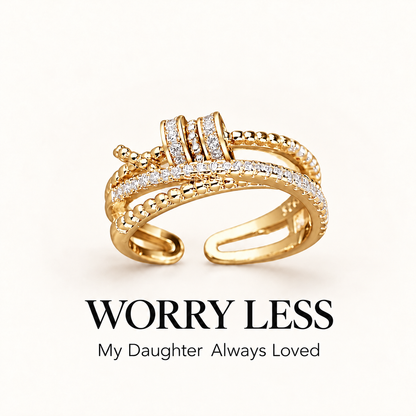 To My Daughter – Worry Away Ring