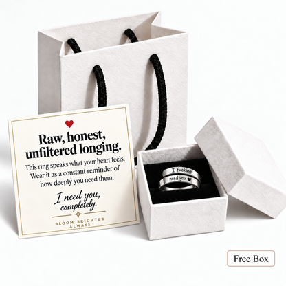 Best Friend-F**king Need You Adjustable Ring