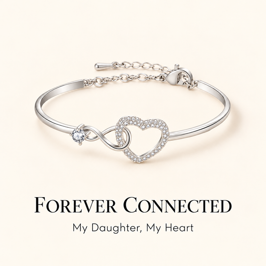 To My Daughter – Forever in My Heart Bracelet