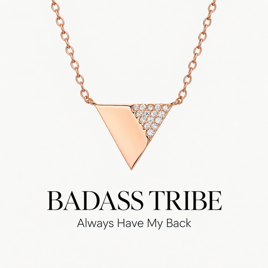 925 Sterling Silver-Badass Tribe Friendship Necklace