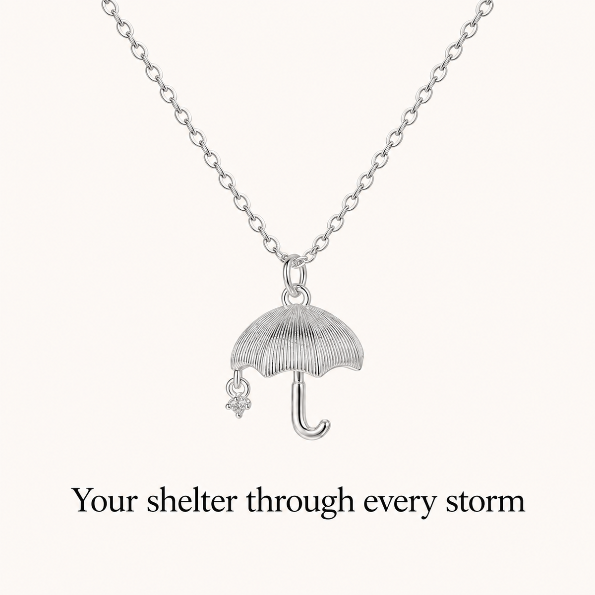 My Daughter-Umbrella Pendant Necklace