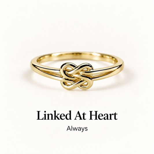 Best Friend-Linked For Life Friendship Ring