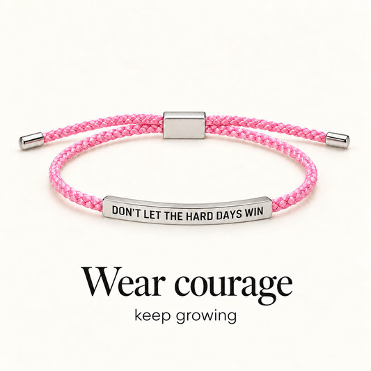 Don't Let The Hard Days Win Bracelet