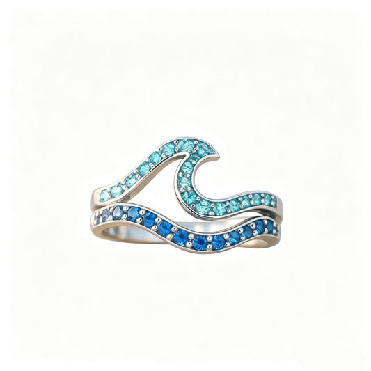 Ocean Wave Ring