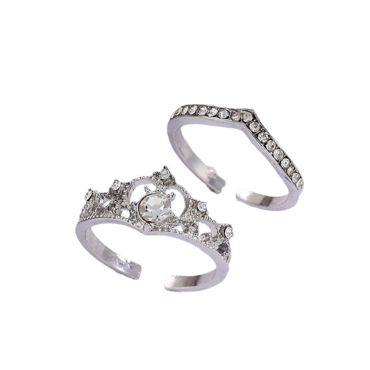Crown Ring Set