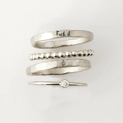 Fuck It Ring for Tired-Ass Women