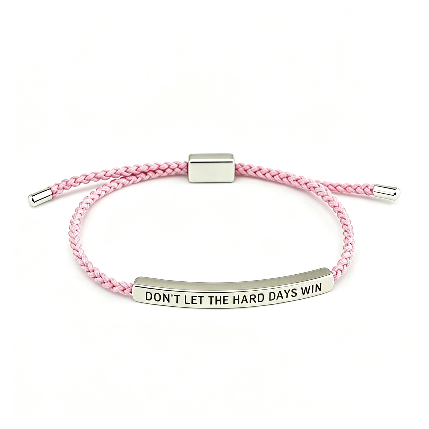 Don't Let The Hard Days Win Inspire Accent Bracelet