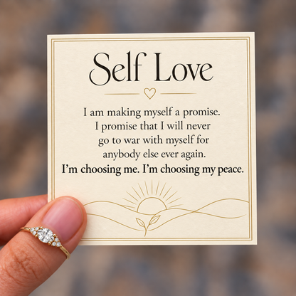 S925 Sterling Silver-Self Love Ring