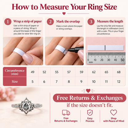F**k It and Begin Again Lotus Ring