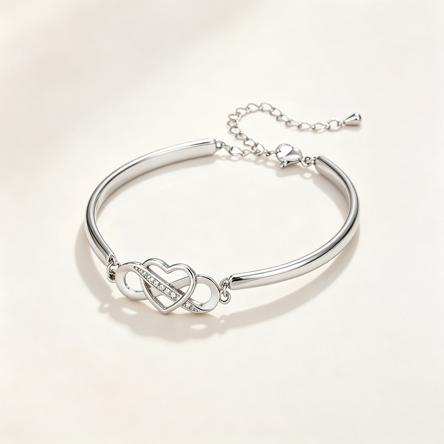 Infinity Heart Bond Bracelet
