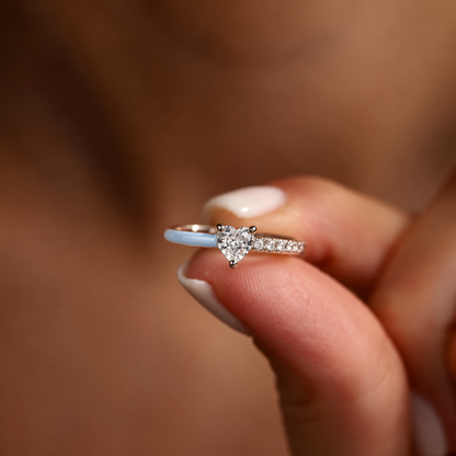 Like Mother Like Daughter Heart Matching Ring