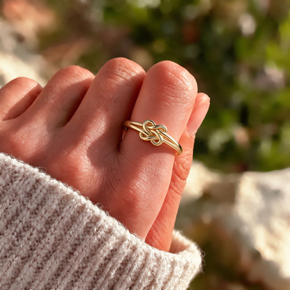 Best Friend-Linked For Life Friendship Ring