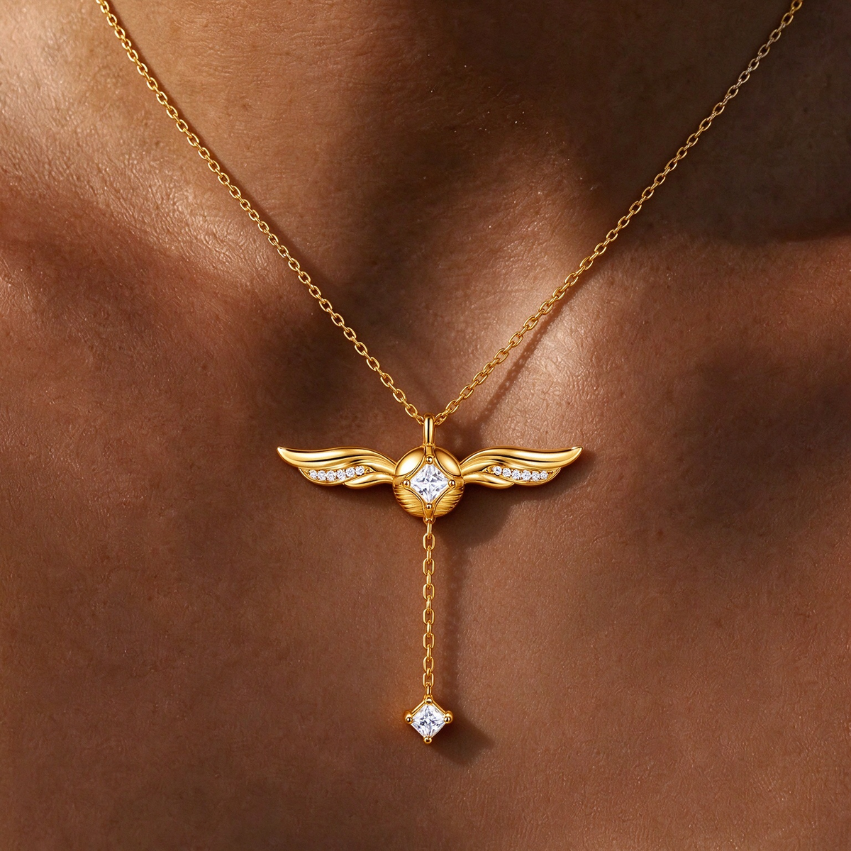 To My Daughter — Spread Your Wings Necklace
