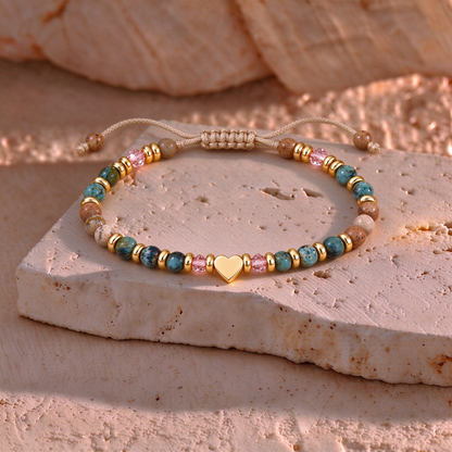 Birthday Wishes Heart Bracelet