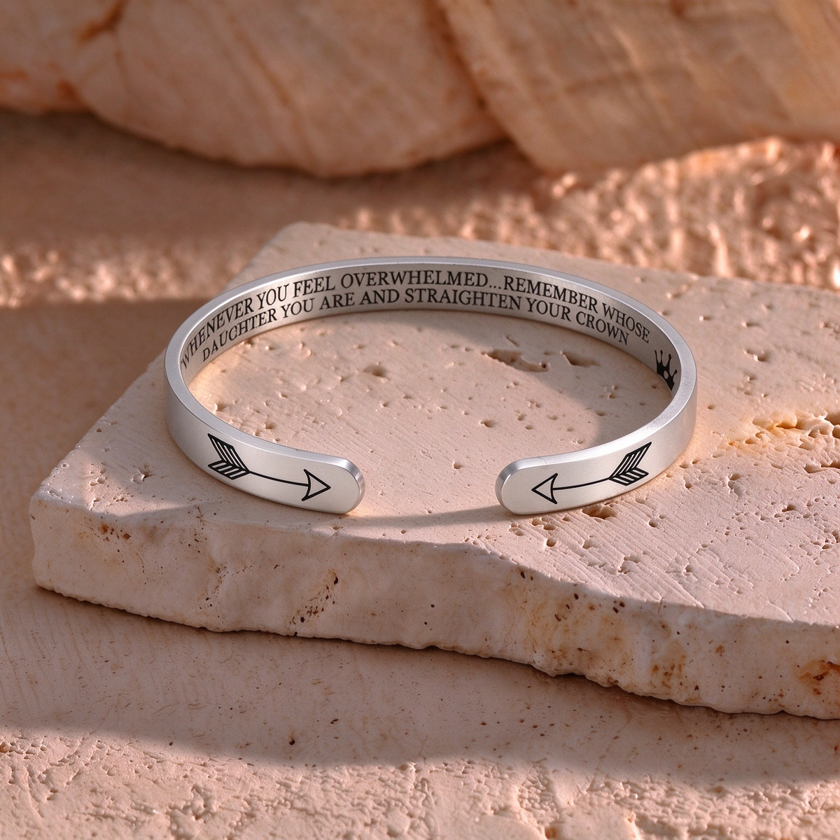 Daughter Straighten Your Crown Bracelet