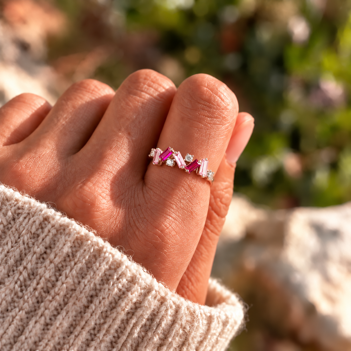 Beautifully Imperfect – Self-Love Sterling Silver Ring