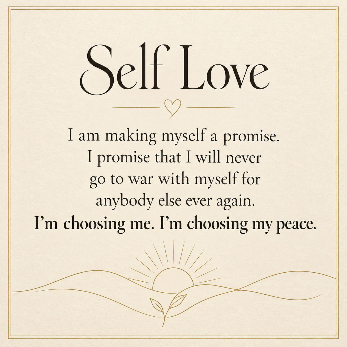 S925 Sterling Silver-Self Love Ring
