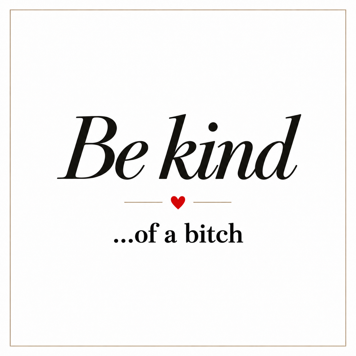 Be Kind Hidden Message Necklace
