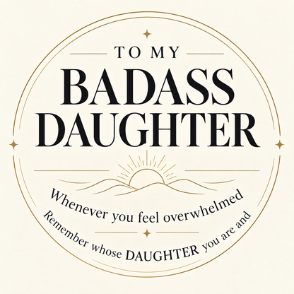 Daughter Straighten Your Crown Bracelet