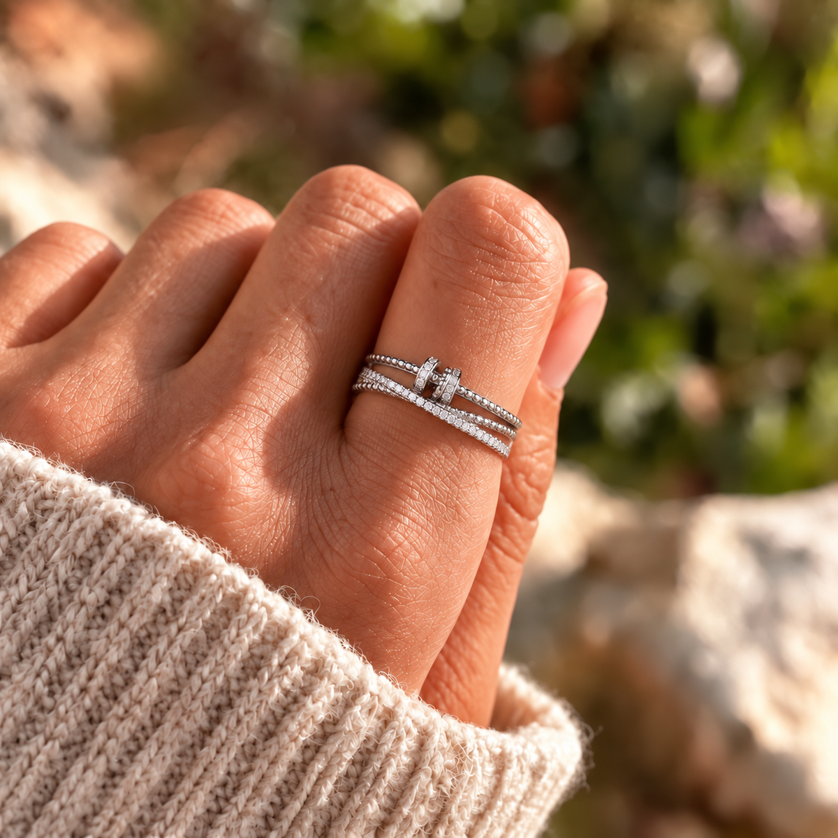 To My Daughter – Worry Away Ring