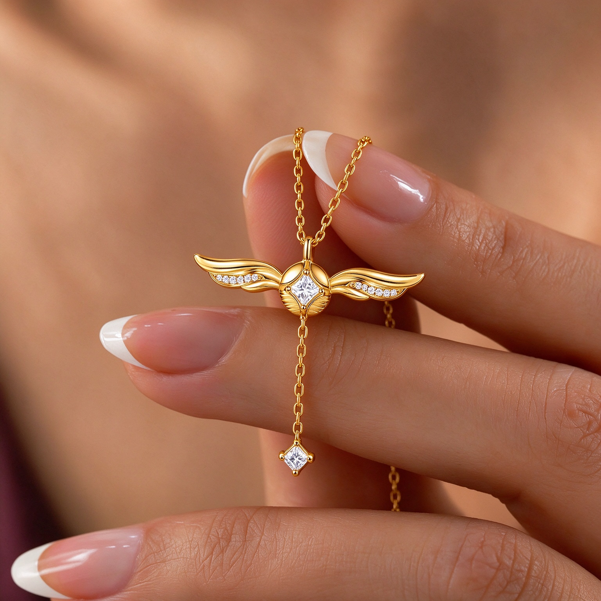 To My Daughter — Spread Your Wings Necklace