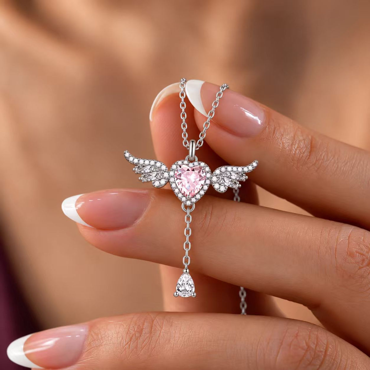 Angel Wings for My Brave Daughter-Wings Flip Up & Down