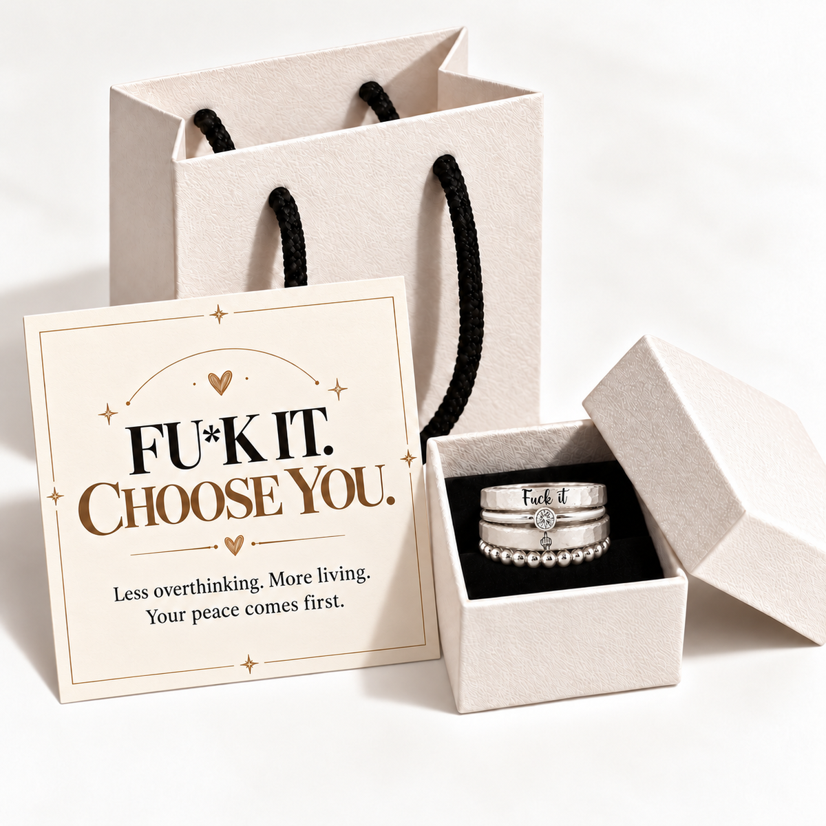Fuck It Ring for Tired-Ass Women