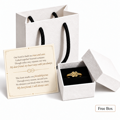 Best Friend-Linked For Life Friendship Ring