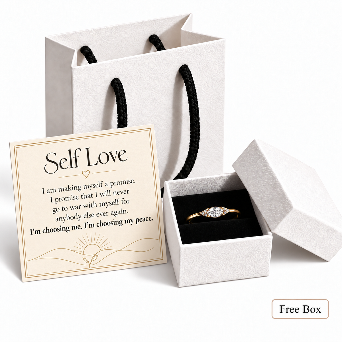 S925 Sterling Silver-Self Love Ring