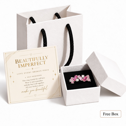 Beautifully Imperfect – Self-Love Sterling Silver Ring