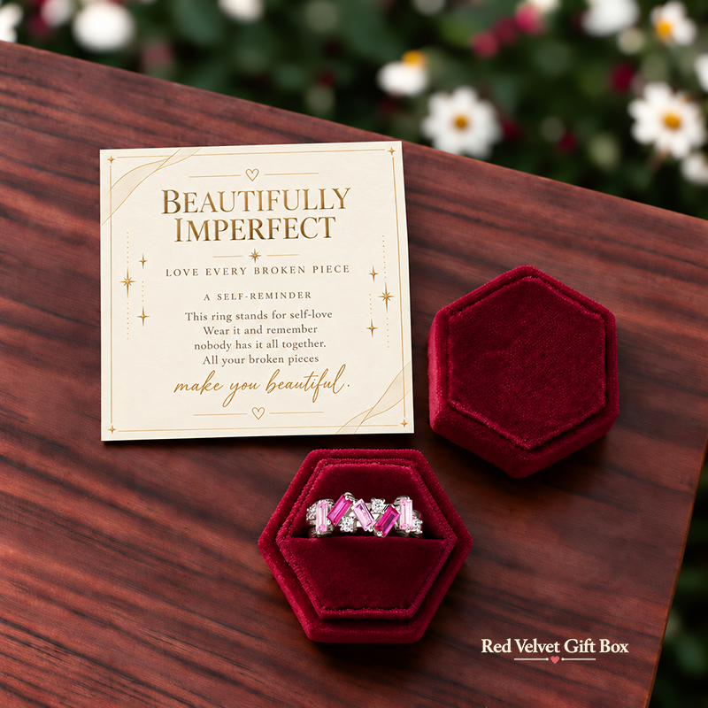 Beautifully Imperfect – Self-Love Sterling Silver Ring