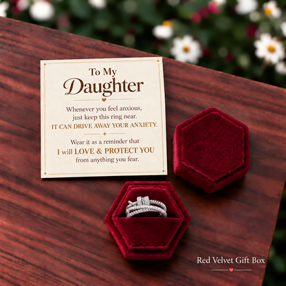 To My Daughter – Worry Away Ring