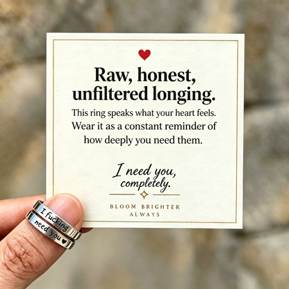 Best Friend-F**king Need You Adjustable Ring