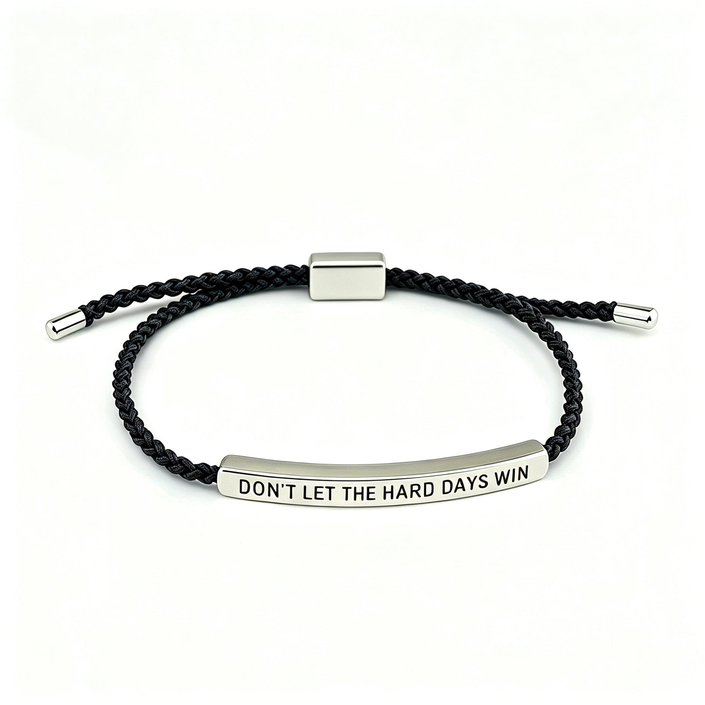 Don't Let The Hard Days Win Inspire Accent Bracelet